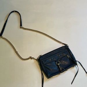 Rebecca Minkoff Mini M.A.C. Navy Bag